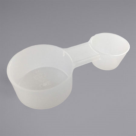 Double Ended Plastic Scoop