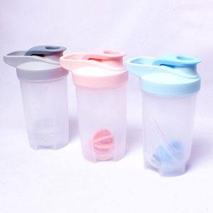 Botellas de coctelera de plástico