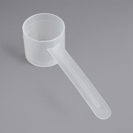 Round Plastic Measuring Scoop