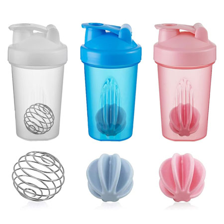 Shaker Bottle with Mixing Ball