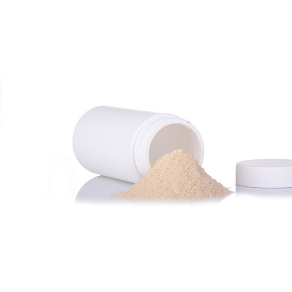 White Soft Touch HDPE Plastic Jar
