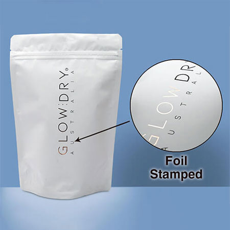 Foil Stamped Composite Plastic Bag Foil Stamped Composite Plastic Bag