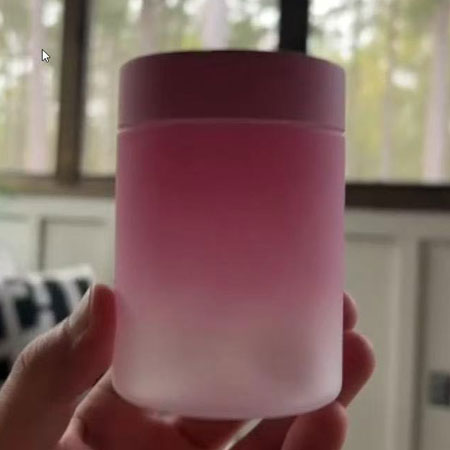 Iridescent HDPE Jar