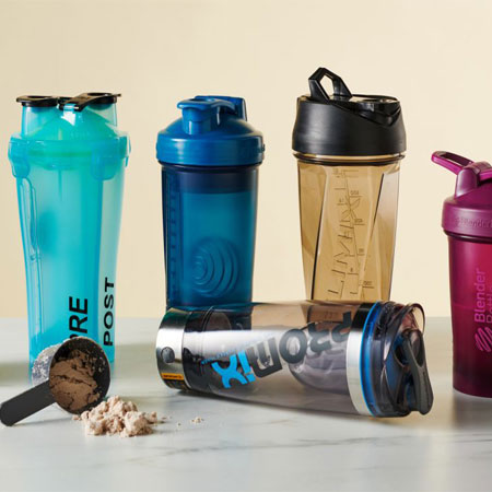 Plastic Steel Shaker Bottle